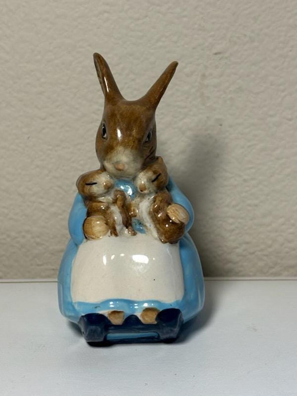 Vintage‎ Beatrix Potter Mrs. Rabbit with Babies Figurine | Beswick England